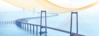 广东中山翠亨新区,深中通道建设有序推进。陈志强摄(影像中国)